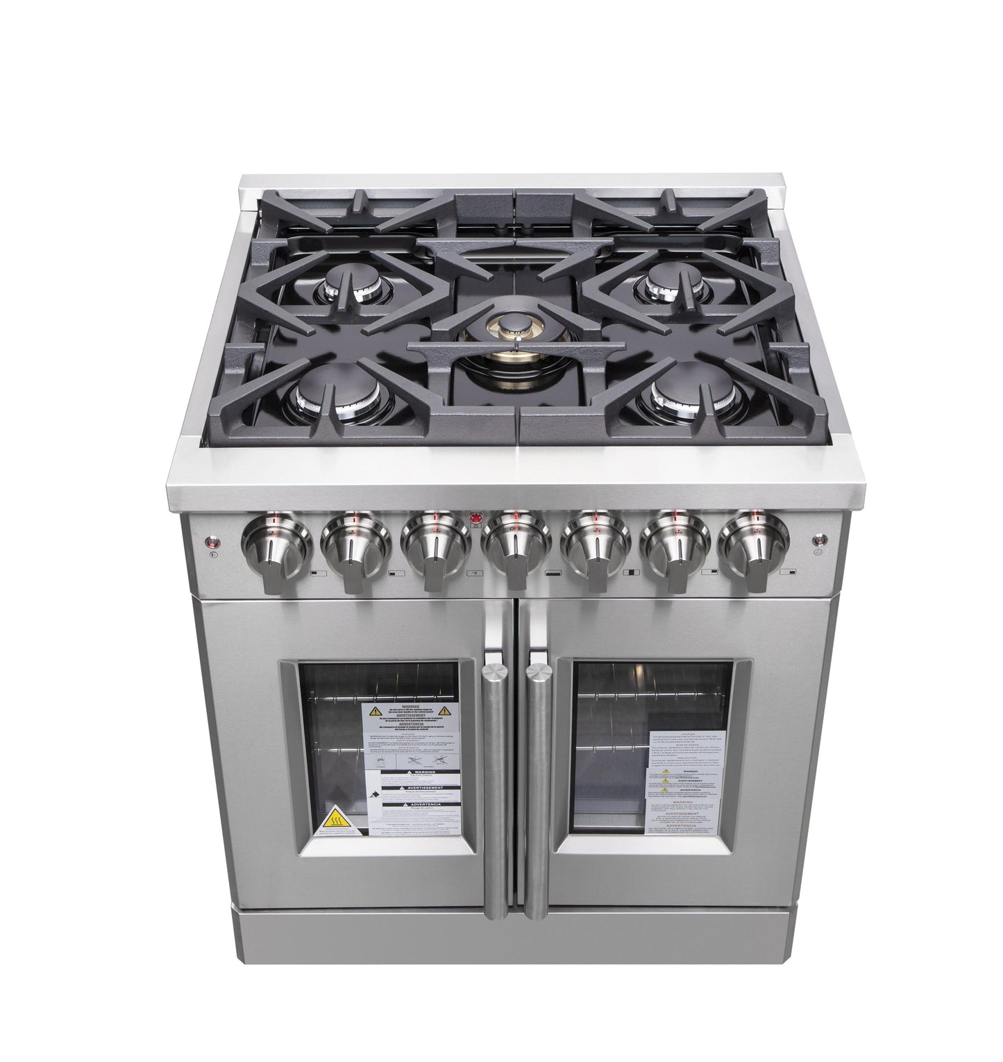 Forno FFSGS632530 Forno Massimo 30" Freestanding French Door Dual Fuel Range