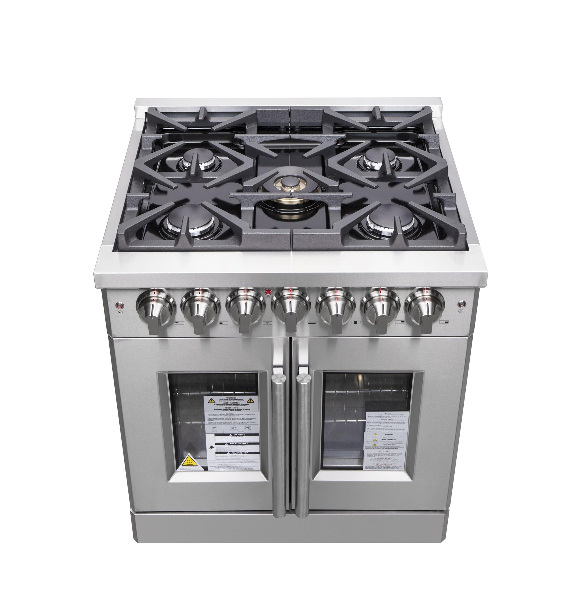 Forno FFSGS632530 Forno Massimo 30" Freestanding French Door Dual Fuel Range