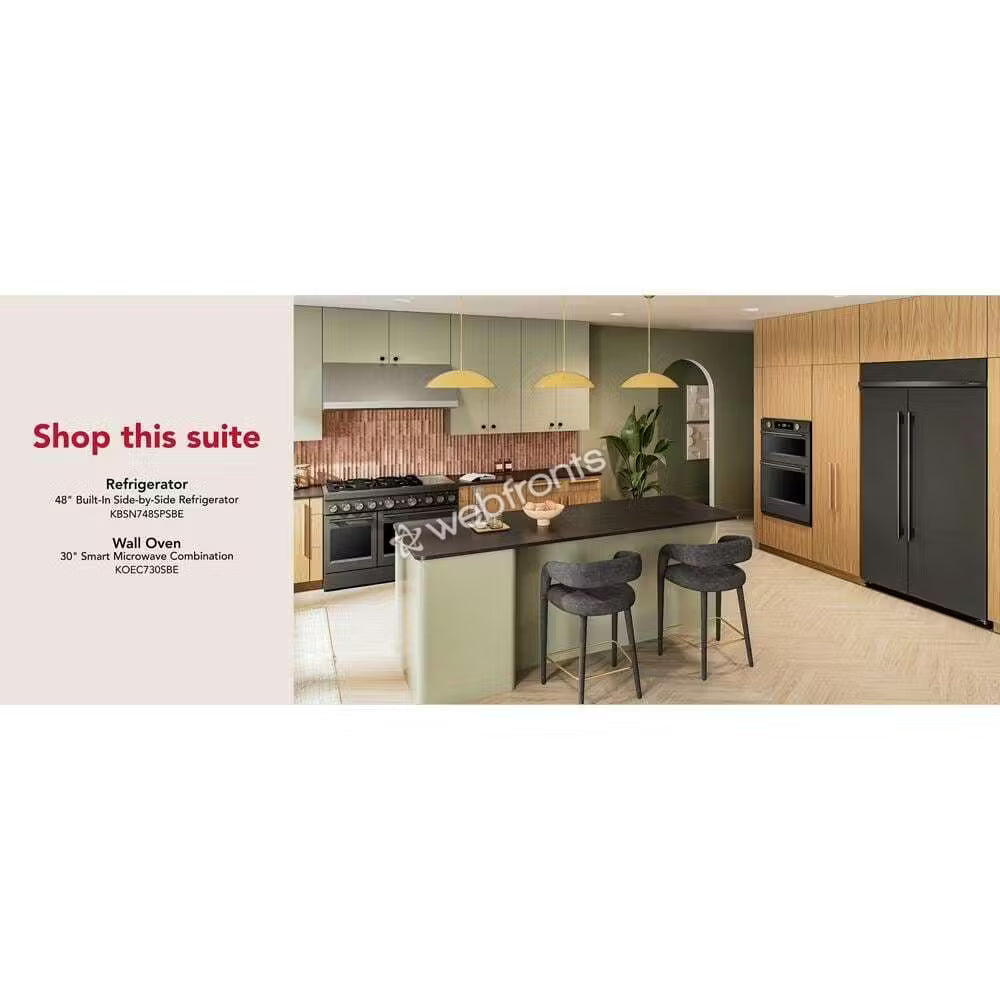 Kitchenaid KFDD948SBE 48-Inch 6 Burner Commercial-Style Dual Fuel Range With Griddle