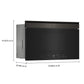 Whirlpool WMBT7030SV 30-Inch Built-In Smart Multifunctional Microwave Oven With Air Fry - 1,000 Watts