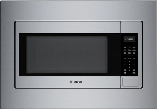 Bosch HMB30155UC 300 Series Built-In Microwave Oven 24" Left Sideopening Door, Stainless Steel