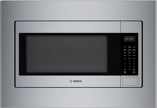 Bosch HMB30155UC 300 Series Built-In Microwave Oven 24" Left Sideopening Door, Stainless Steel