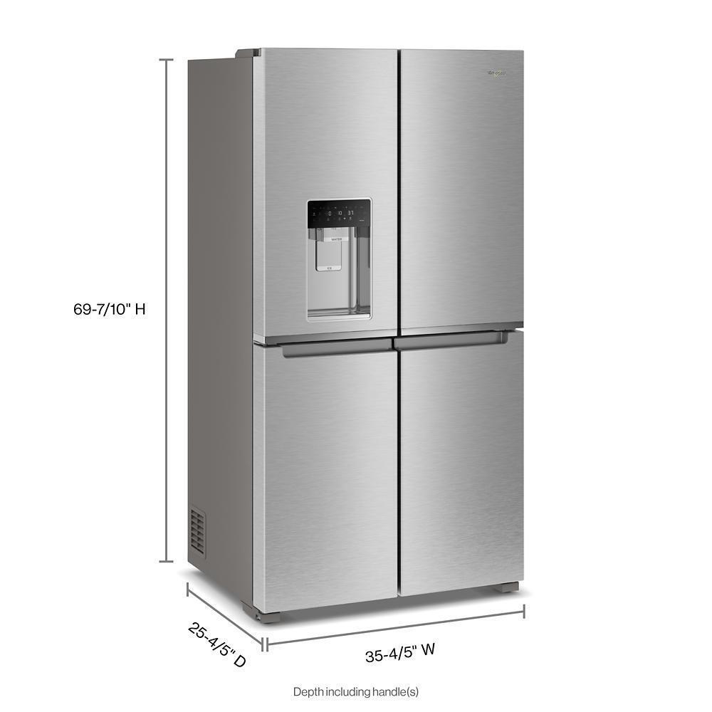 R Whirlpool WRQC7836RZ French Door Freestanding Refrigerator | Town