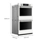 Kitchenaid KOED730SWH Smart Double Wall Oven With Assisted Cook Cycles