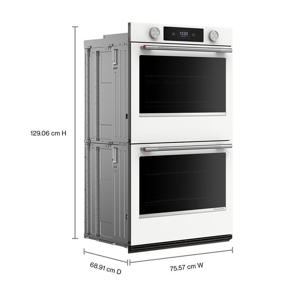 Kitchenaid KOED730SWH Smart Double Wall Oven With Assisted Cook Cycles