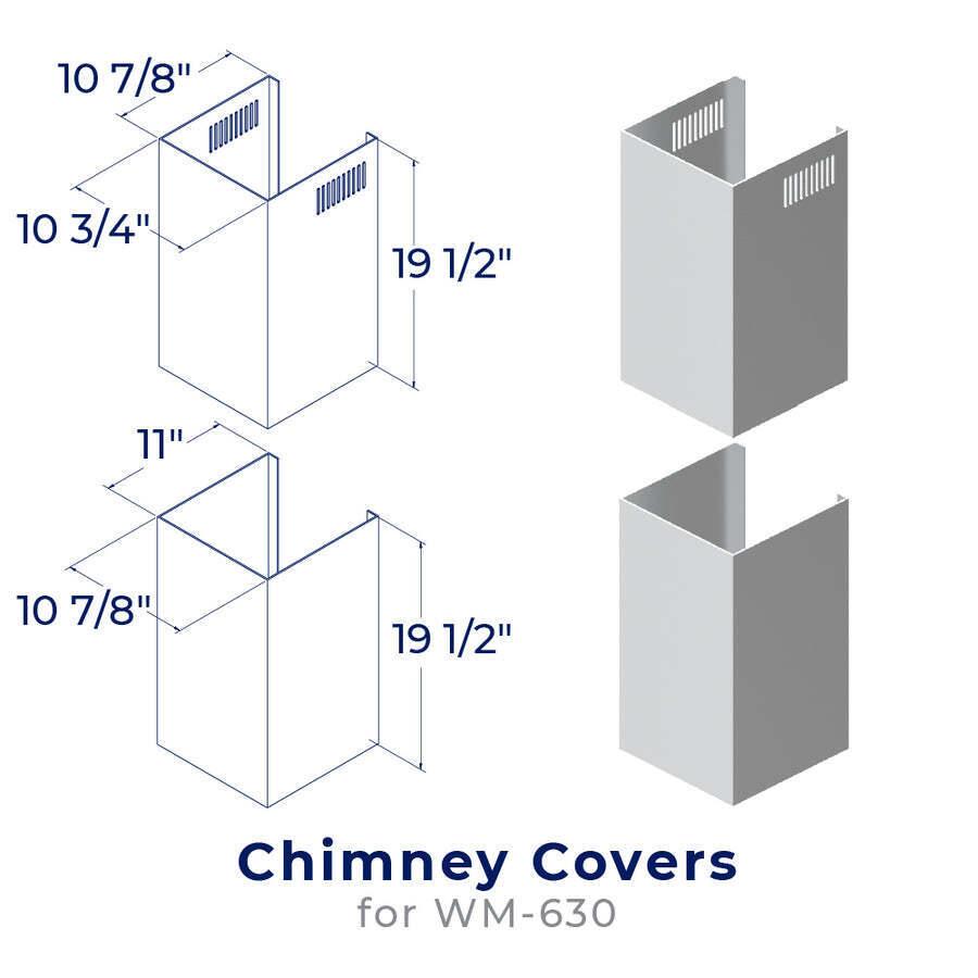 Hauslane CHK002 Chimney Cover Kit - Chk002 (Wm-630) Range Hood Accessories