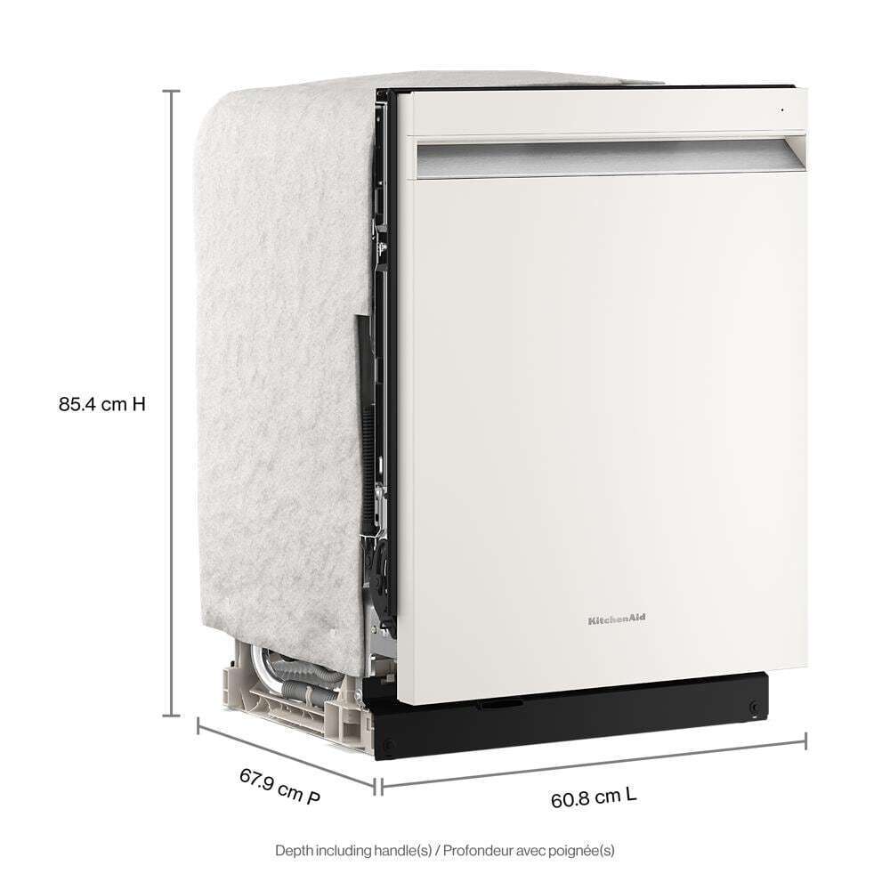 Kitchenaid KDPS624SPL Kitchenaid® 360(Degree) Max Jets™ Third Rack Dishwasher With Advanced Prodry™ System, 44 Dba