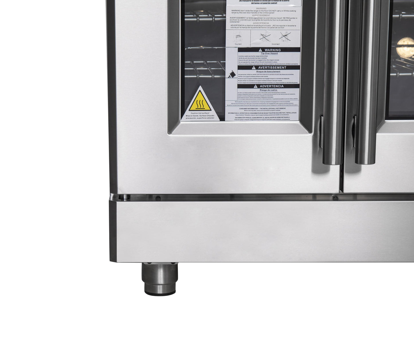 Forno FFSGS632530 Forno Massimo 30" Freestanding French Door Dual Fuel Range