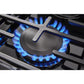 Whirlpool WFGS4530SB 30-Inch Gas Range With Air Cooking Technology And Steam Clean