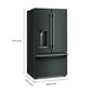 Kitchenaid KRFC636SJP Counter-Depth French Door Refrigerator With Intelligent Auto Fill