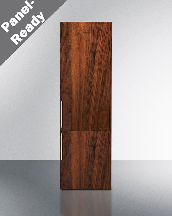 Summit FFBF11NT 24" Wide Fully Integrated Bottom Mount Refrigerator-Freezer (Panel Not Included)