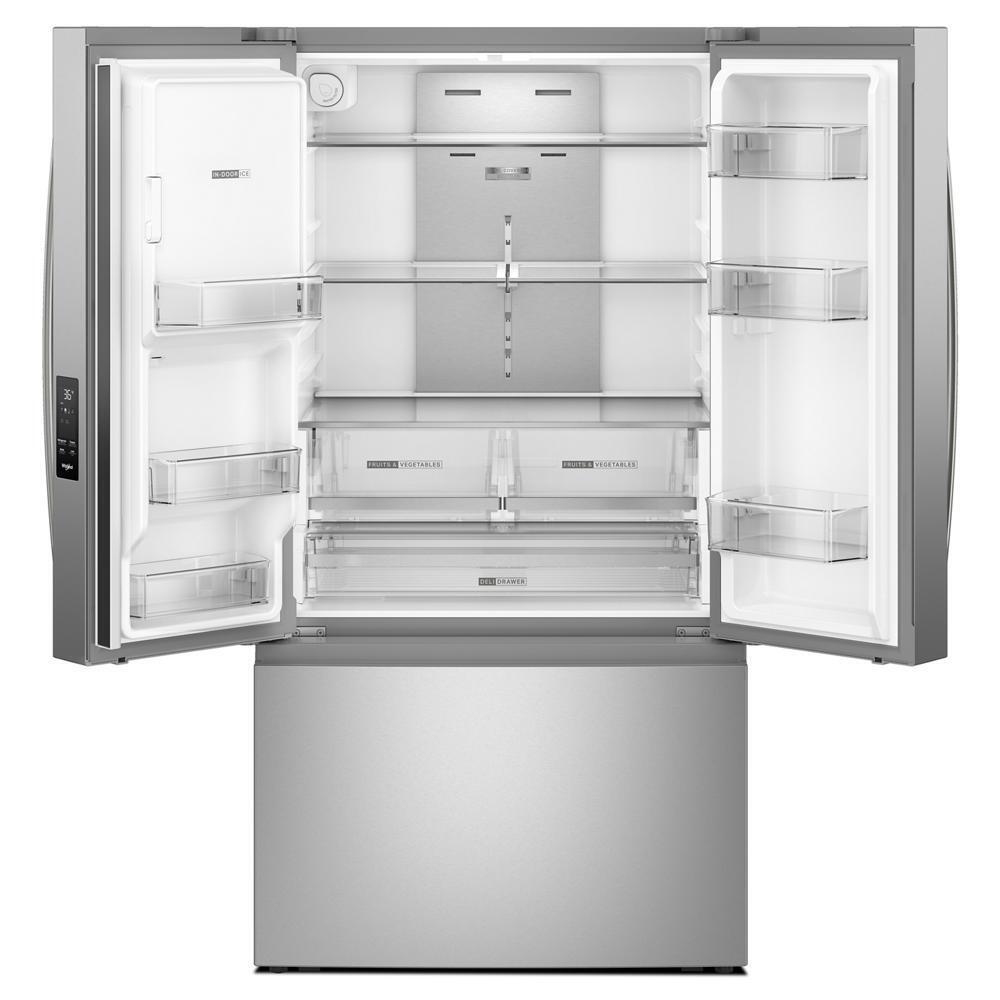 Whirlpool WRFF3736SZ 36-Inch French Door Refrigerator With Dual Ice Makers - 30 Cu. Ft.