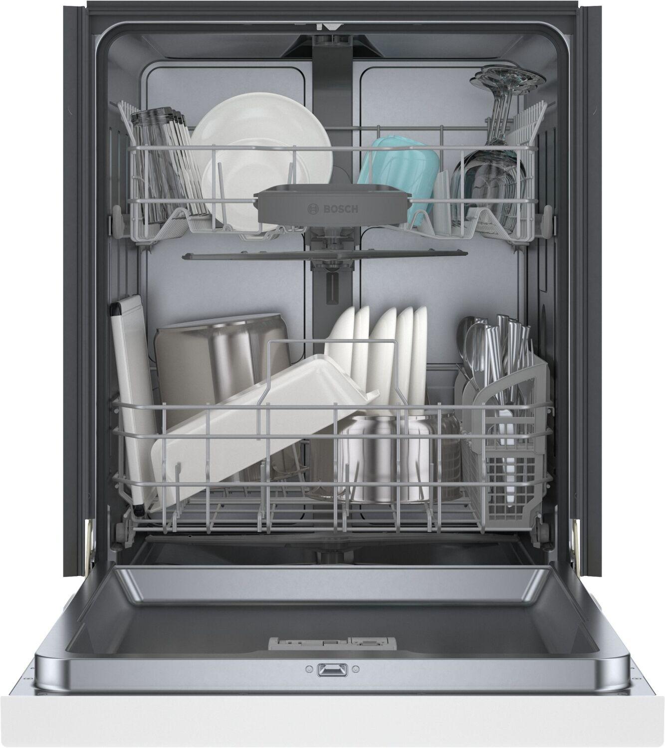 Bosch SHE41CM2N 300 Series Dishwasher 24" White She41Cm2N