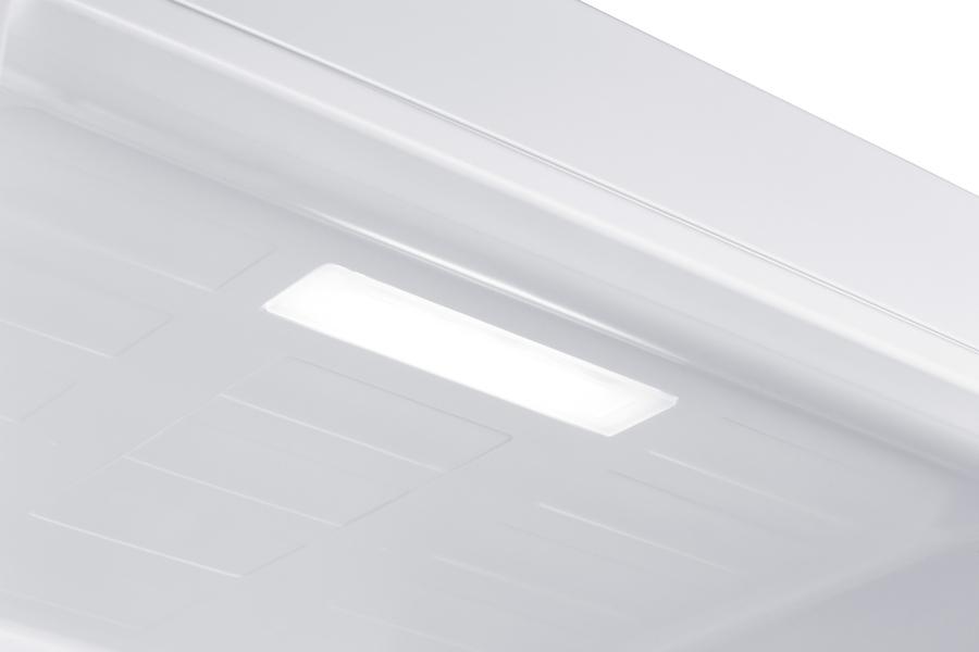 Summit FFBF121W 24" Wide Bottom Mount Refrigerator-Freezer