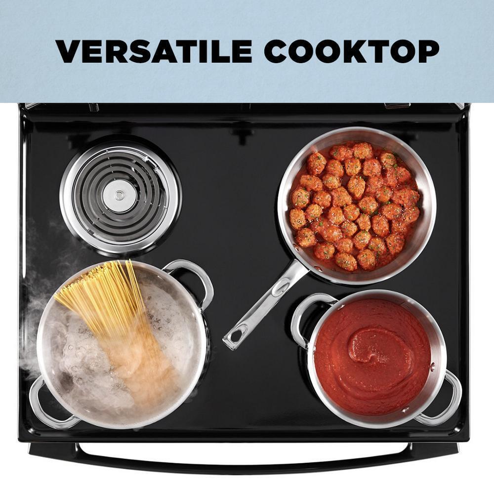 Amana AFCS2530TW Amana® 30-Inch Electric Range With Extra-Large Oven Window