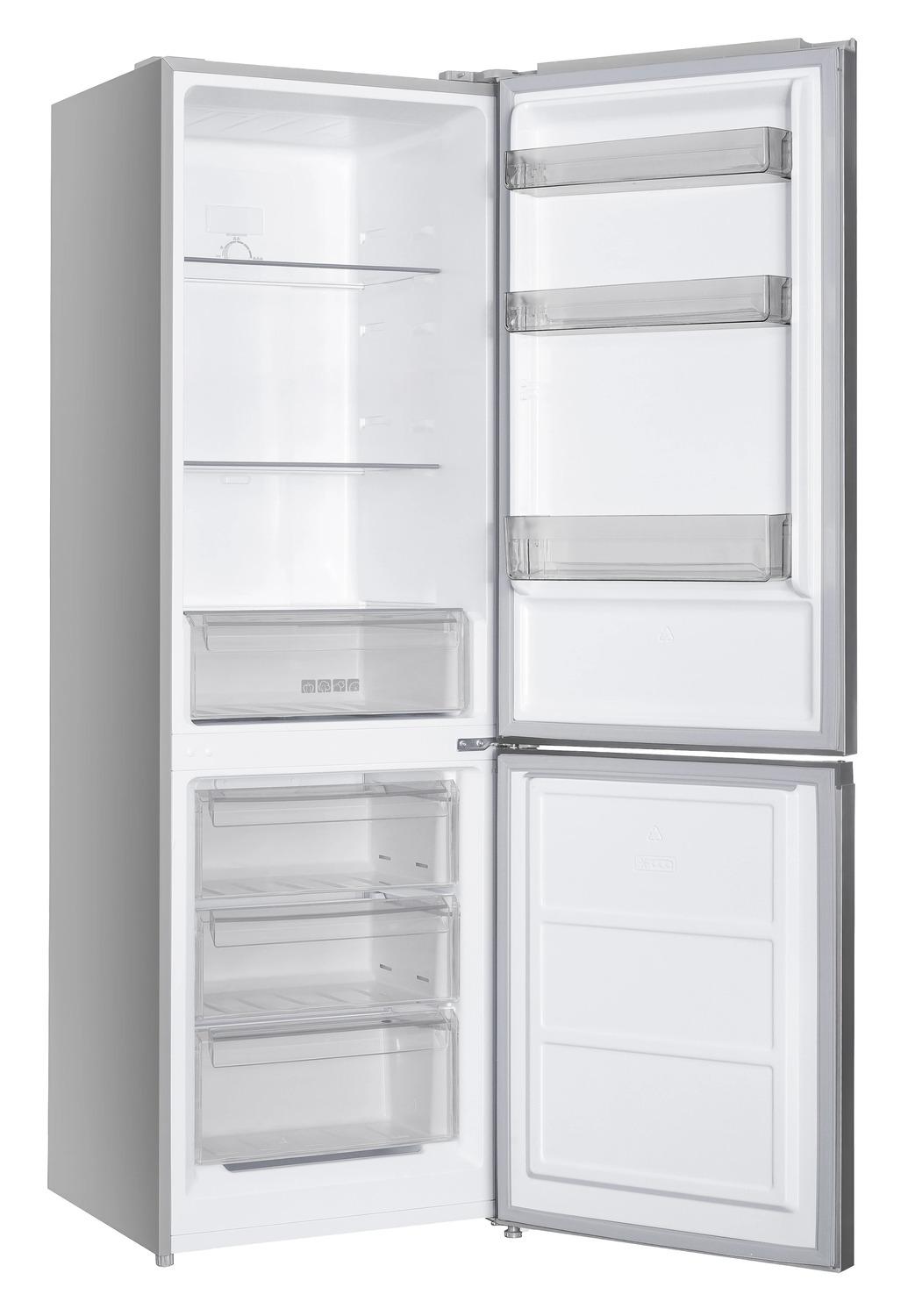Sharp SJB1045SNS 10.4 Cu. Ft. Counter Depth 24 In. Bottom Freezer 2-Door Refrigerator With Reversible Door In Stainless Steel