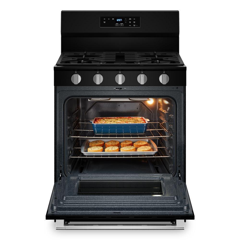 Maytag MFGS4030RB 30-Inch Wide Gas Range With Steam Clean - 5.0 Cu. Ft.