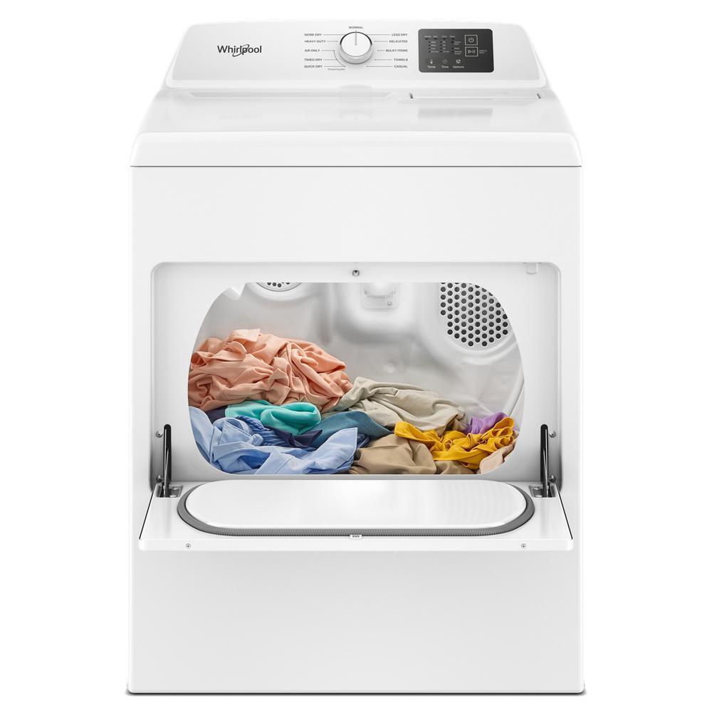 Whirlpool WED4107SW 7.0 Cu. Ft. Electric Dryer With Autosensing - Vented Top Load Matching