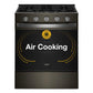 Whirlpool WSGS5030SV 30-Inch Gas Smart Range With Air Cooking Technology