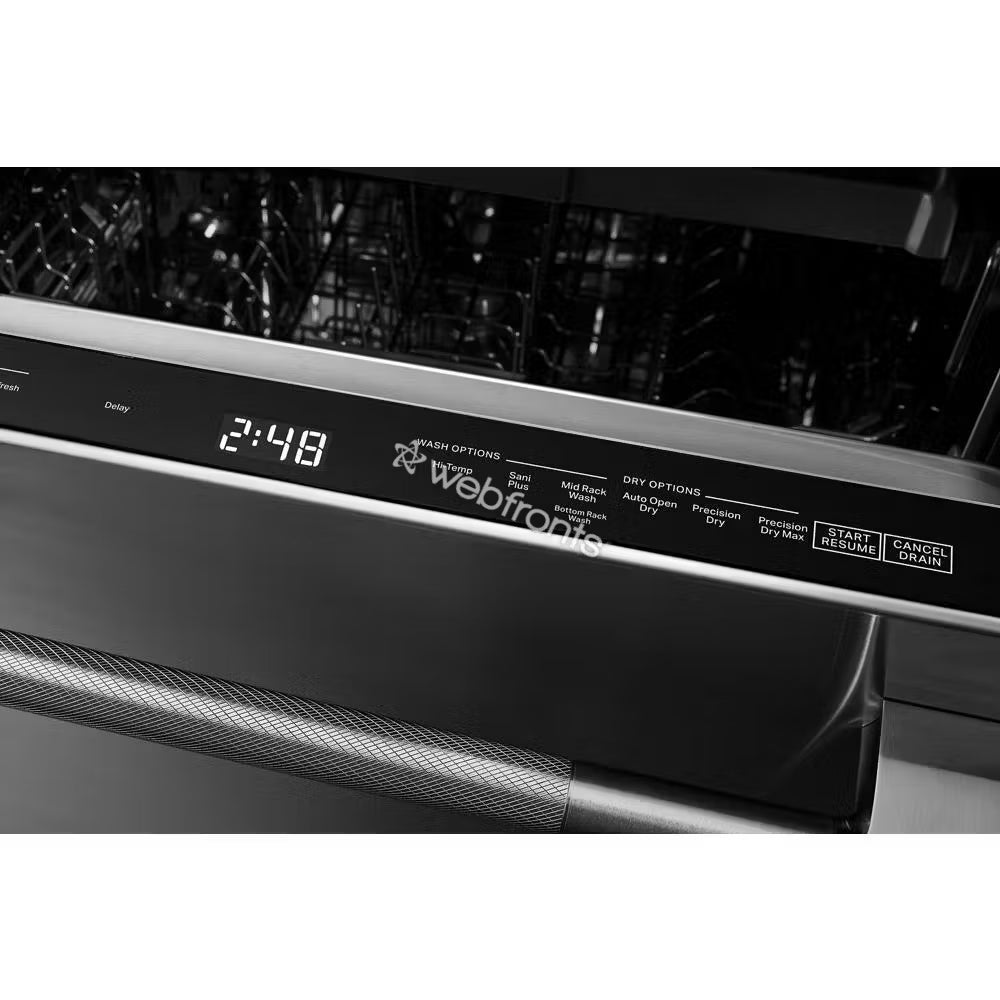 Jennair JDTS3924SM Noir&#8482; 24" Built-In Dishwasher With Precise Fit 3Rd Rack For Cutlery With Plasma Coating, 39 Dba