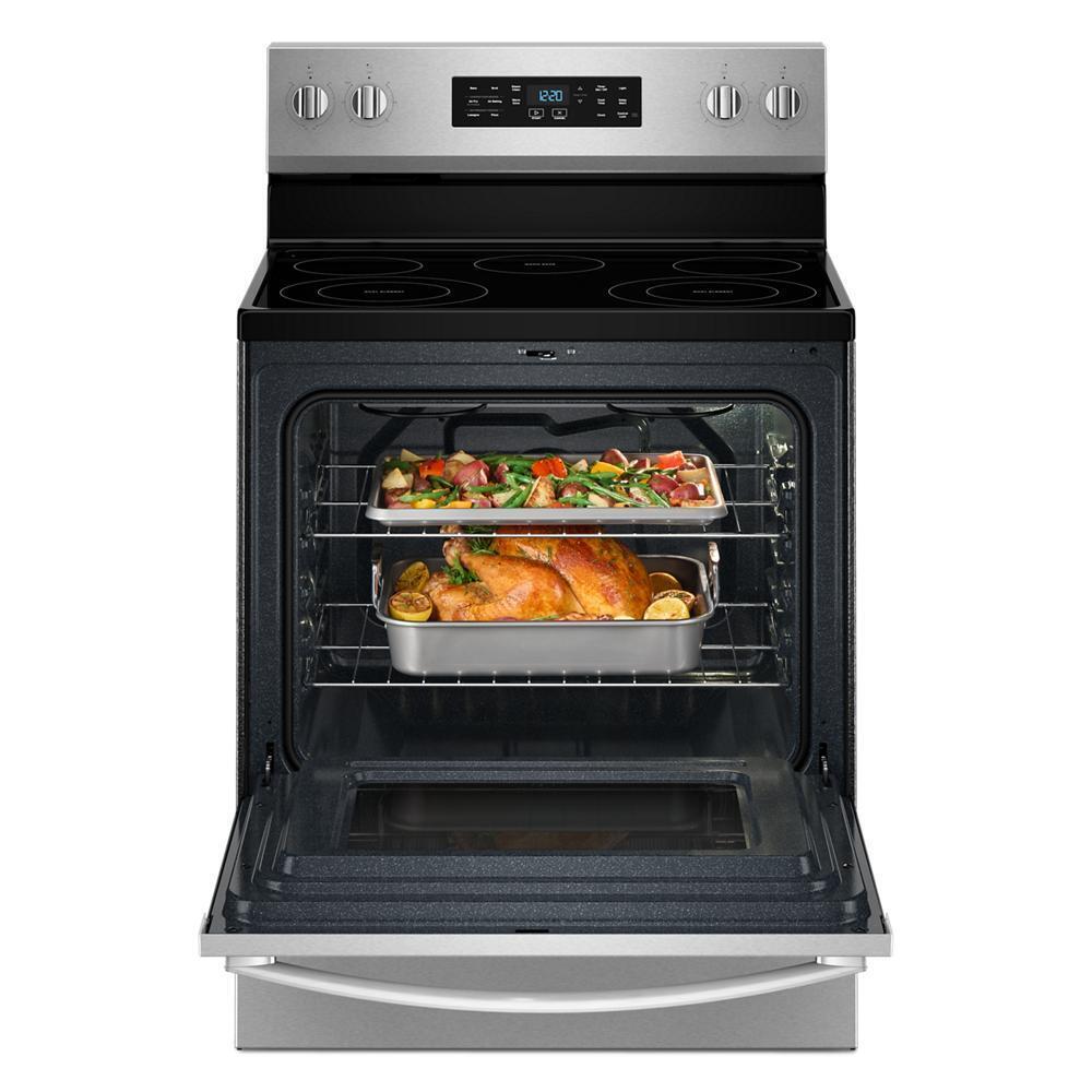 Whirlpool WFES4530SS 30-Inch Electric Range - Thumbnail 4