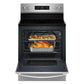 Whirlpool WFES4530SS 30-Inch Electric Range With Air Cooking Technology And Steam Clean