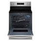 Whirlpool WFES4530SS 30-Inch Electric Range With Air Cooking Technology And Steam Clean