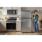 Whirlpool WRTX3019SB Whirlpool® 29.5-Inch Wide Top Freezer Refrigerator With Total Coverage Cooling- 19.3 Cu. Ft.