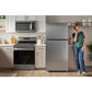 Whirlpool WRTX3021TZ Whirlpool® 32.8-Inch Wide Top Freezer Refrigerator With Total Coverage Cooling- 21.3 Cu. Ft.