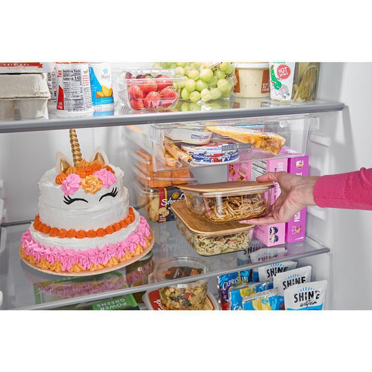 Whirlpool WRTX5118TZ Whirlpool® 28-Inch Wide Top Freezer Refrigerator With Total Coverage Cooling- 18.0 Cu. Ft.