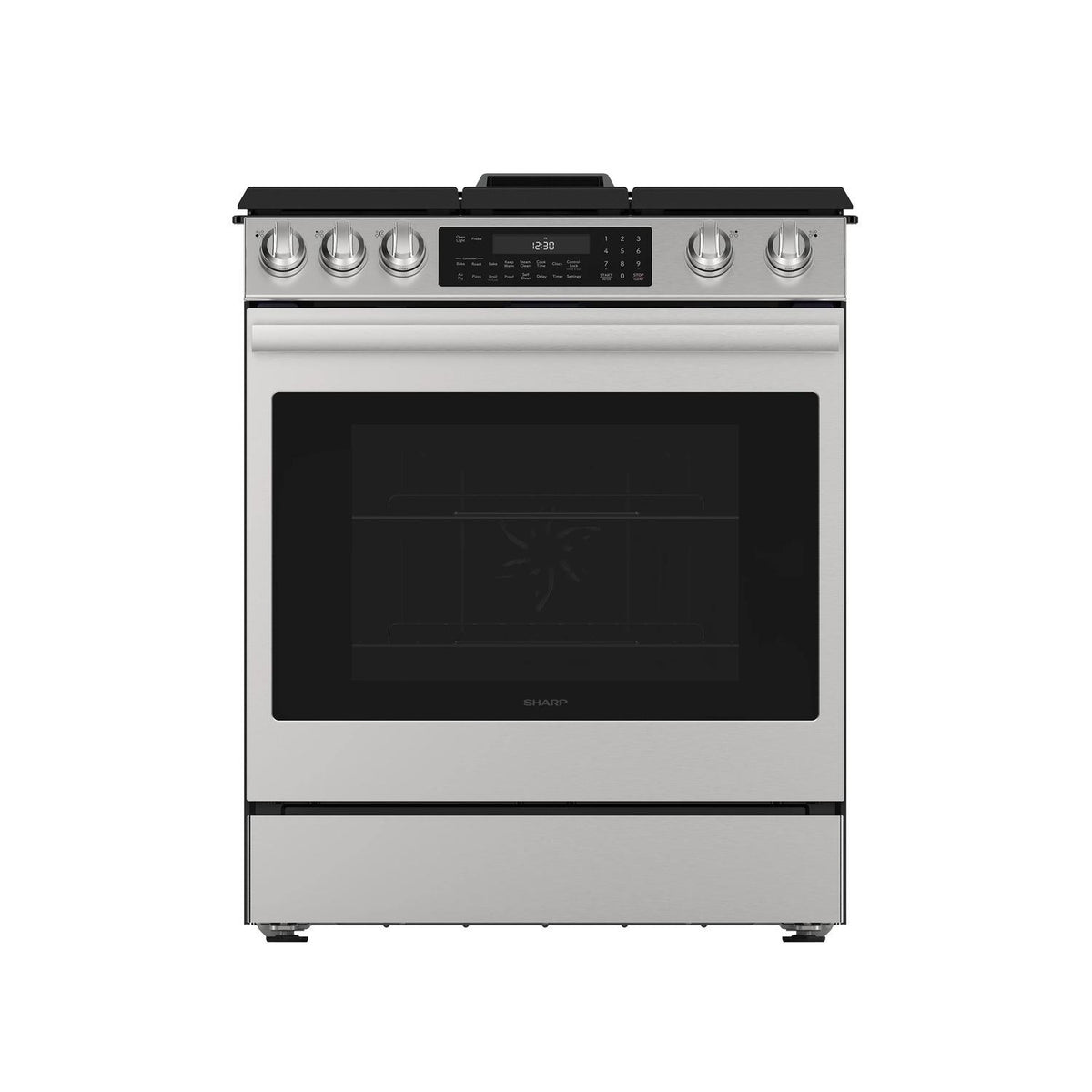 Sharp SSG3062DNS 30 In. 5 Burner 6.1 Cu. Ft. Slide-In Gas Range With Convection