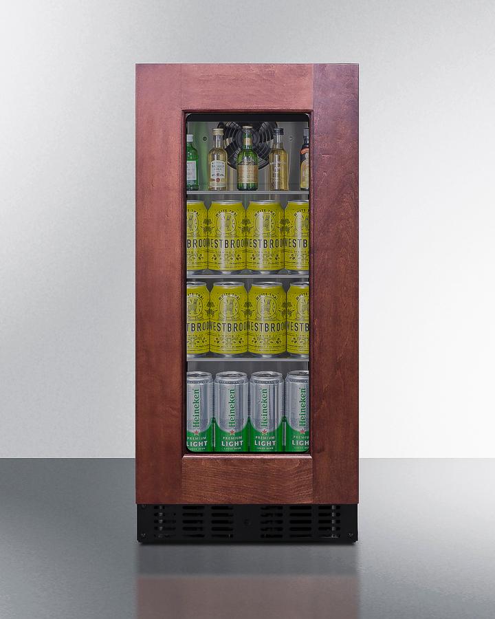 Summit ASDG1521PNRLHD 15" Wide Built-In Beverage Center, Ada Compliant (Panel Not Included)