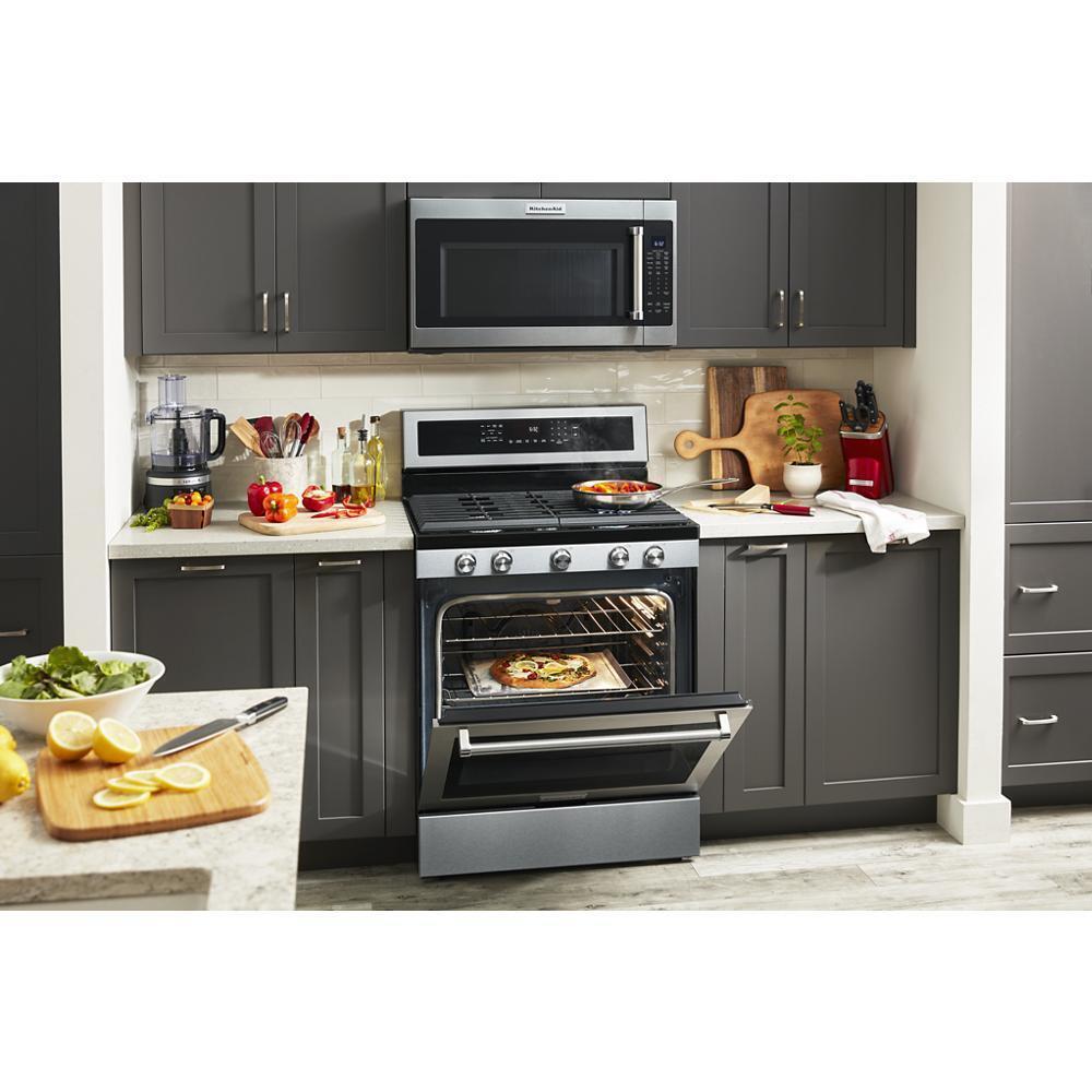 Kitchenaid KMHS120KPS 30" 1000-Watt Microwave Hood Combination