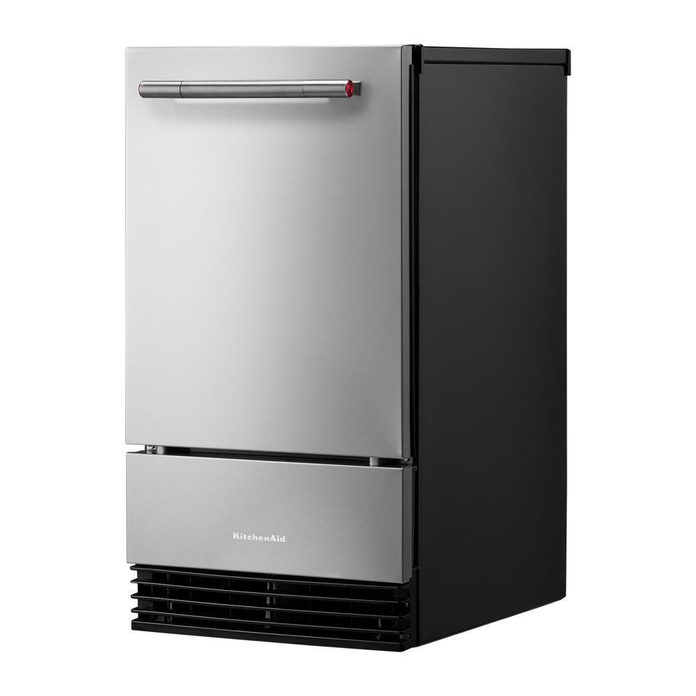 KitchenAid 18" Stainless Steel with PrintShield Finish Automatic Ice Maker - Thumbnail 5