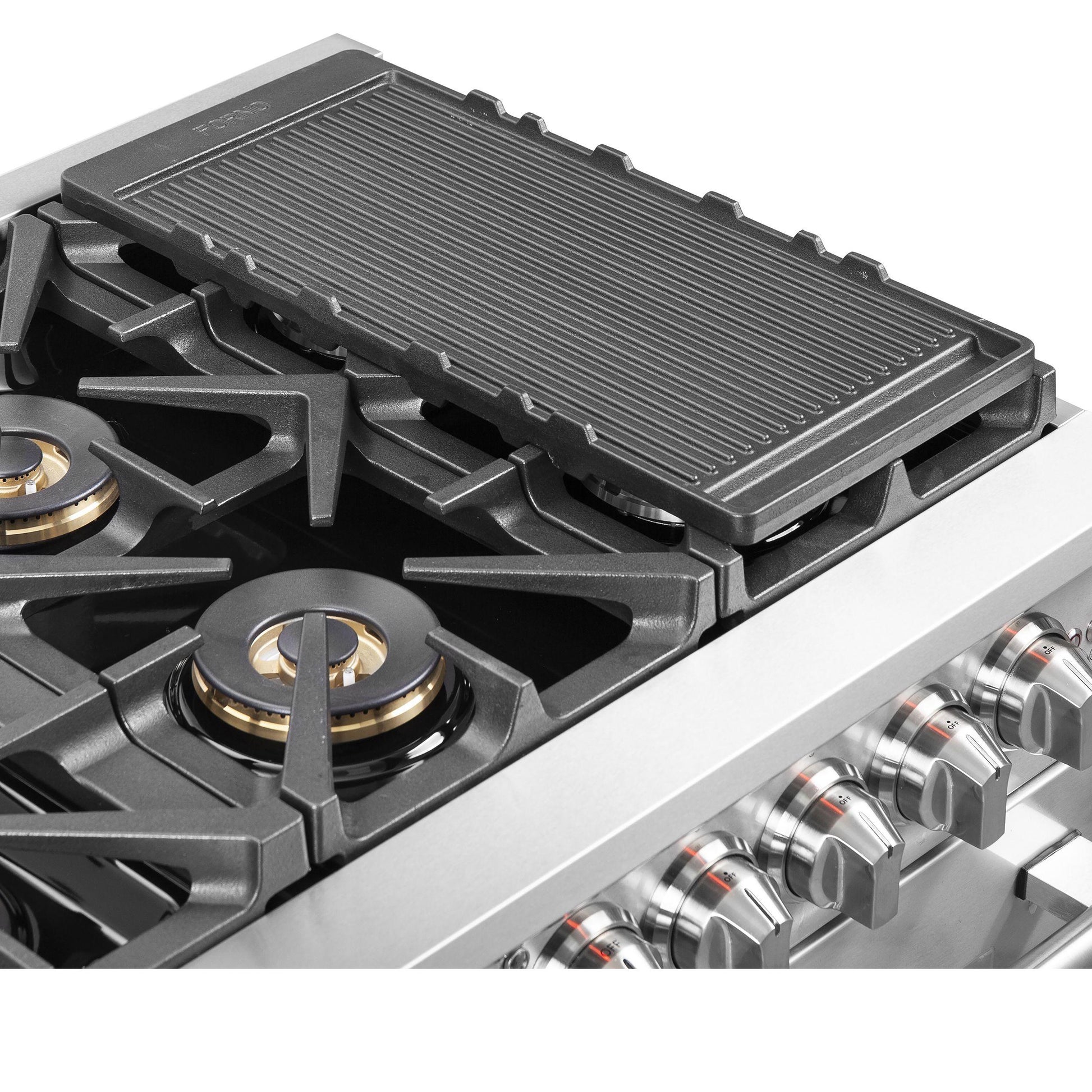 Forno FFSGS638748 Forno Capriasca 48" Freestanding French Door Dual Fuel Range