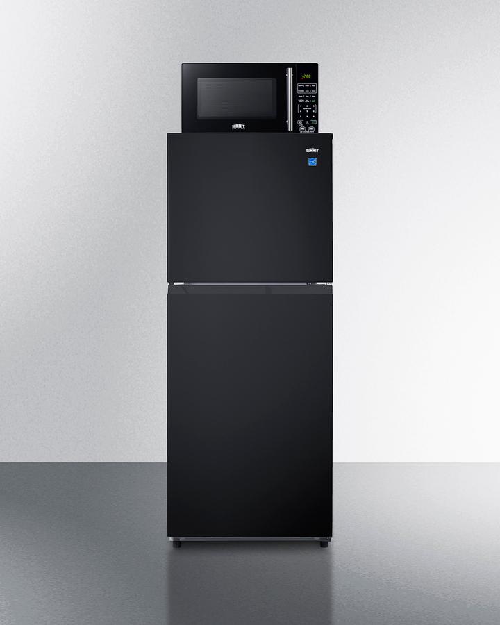 Summit MRF1087BALHD Microwave/Refrigerator-Freezer Combination With Allocator