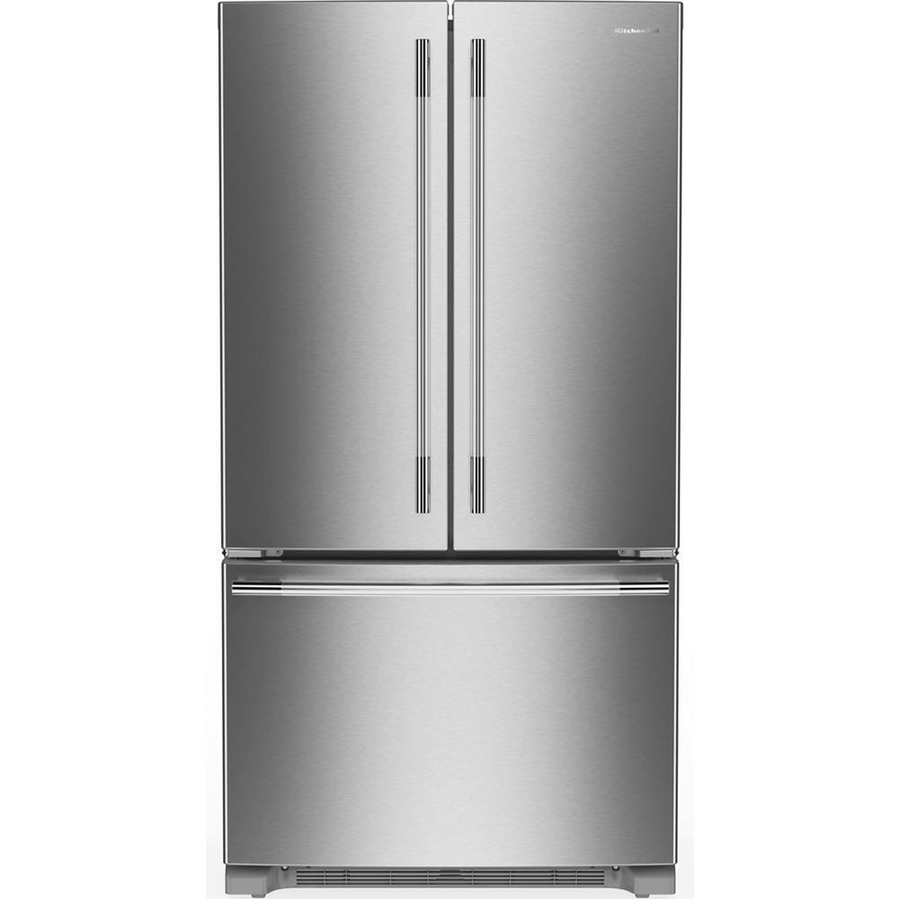 Kitchenaid KRFC136SPS 20 Cu. Ft. 36-Inch Width Counter-Depth French Door Refrigerator With Interior Dispense