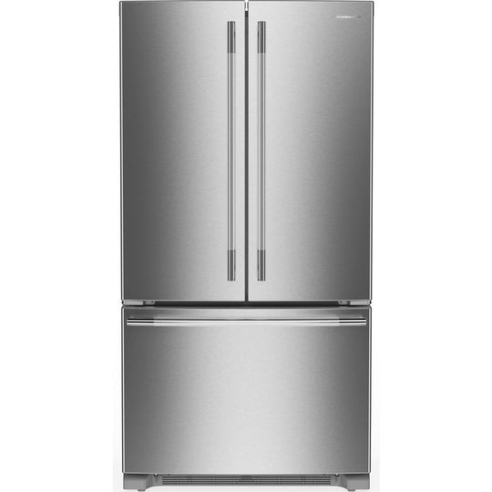 Kitchenaid KRFC136SPS 20 Cu. Ft. 36-Inch Width Counter-Depth French Door Refrigerator With Interior Dispense