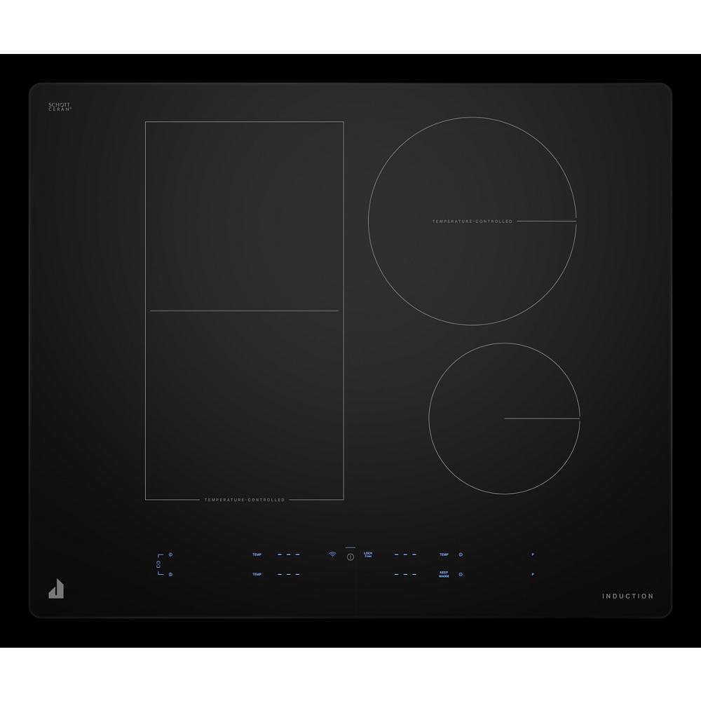 Jennair JICT724SB 24 Oblivion Smart Induction Cooktop With Temperature-Controlled Cooking