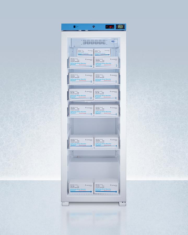 Summit ACR1322GNSF456LHD 24" Wide Upright Healthcare Refrigerator, Certified To Nsf/Ansi 456 Vaccine Storage Standard