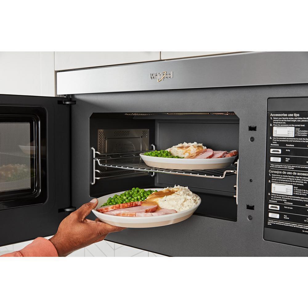 Whirlpool WMMF7330RW Air Fry Over-The-Range Microwave With Flush Built-In Design