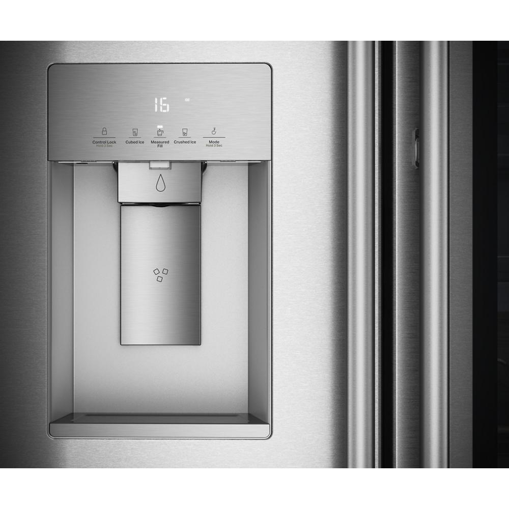 Kitchenaid KRFC936SPS Counter-Depth French Door Refrigerator With Clearvue™