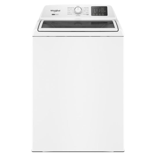 Whirlpool WTW4307SW 4.2-4.3 Cu. Ft. Whirlpool® Top Load Washer With 2-In-1 Removable Agitator And Soft Close Glass Lid