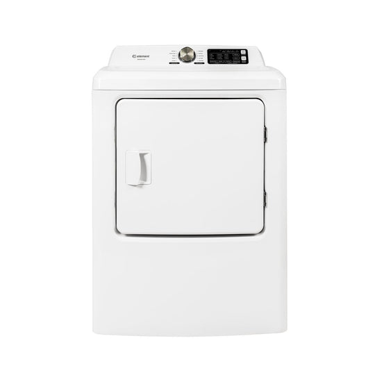 Element Appliance ETD7027GCW Element Electronics 7.0 Cu. Ft. Front Load Gas Dryer - White (Etd7027Gcw)