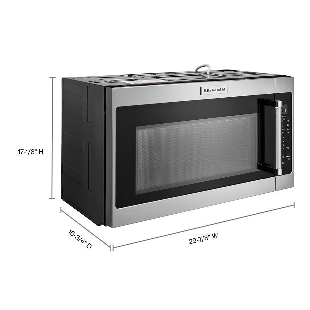 Kitchenaid KMHS120KPS 30" 1000-Watt Microwave Hood Combination