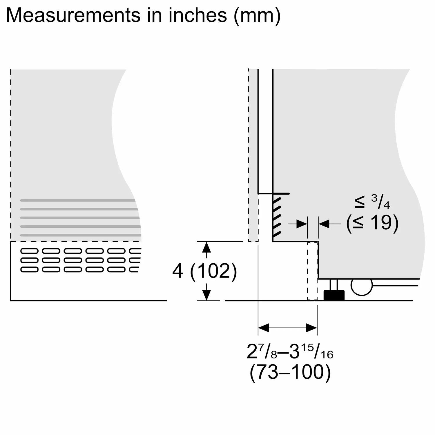 Bosch B30BB130SS Benchmark®, Vario Built-In Fridge-Freezer With Freezer At Bottom, 30'', Soft Close Flat Hinge