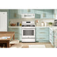 Whirlpool WFGS3030RW 30-Inch Gas Range With Crispy Mode And Dishwasher Safe Grates