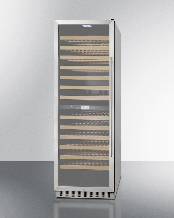 Summit SWC1966BCSSLHD 24" Wide Dual Zone Wine Cellar