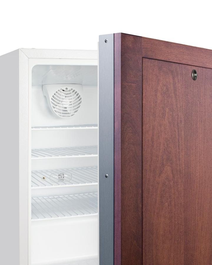 Summit ADA404REFIF 20" Wide Built-In Healthcare All-Refrigerator, Ada Compliant (Panel Not Included)