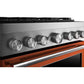 Kitchenaid KFDS936SSC 36-Inch 6 Burner Commercial-Style Dual Fuel Range With No Preheat Air Fry Mode